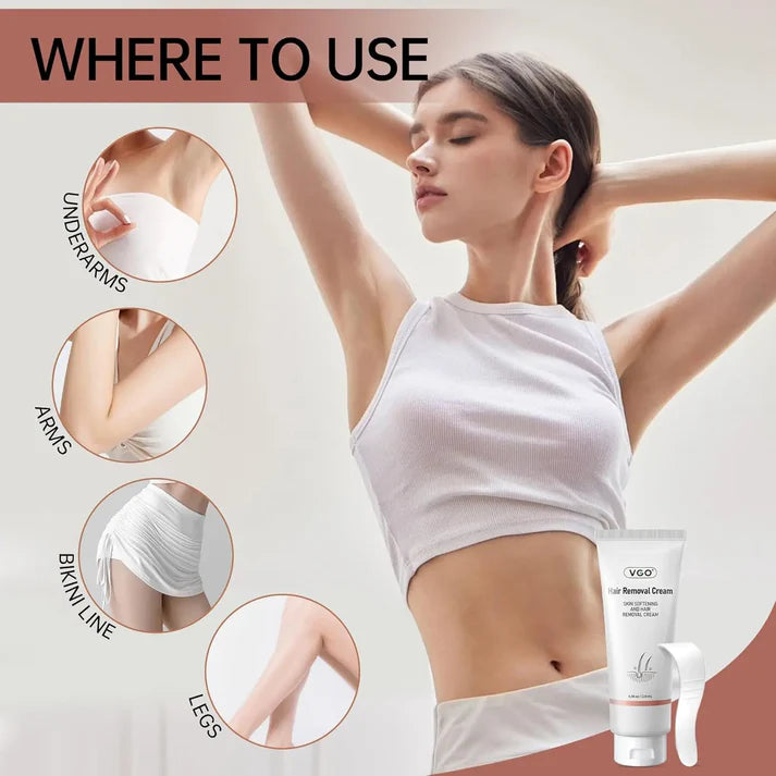 💥 CREMA DEPILADORA VGO - 50% OFF POR TU COMPRA DE HOY